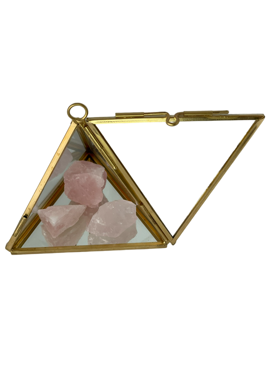 The Alchemistal 'Love' Pyramid, Rose Quartz