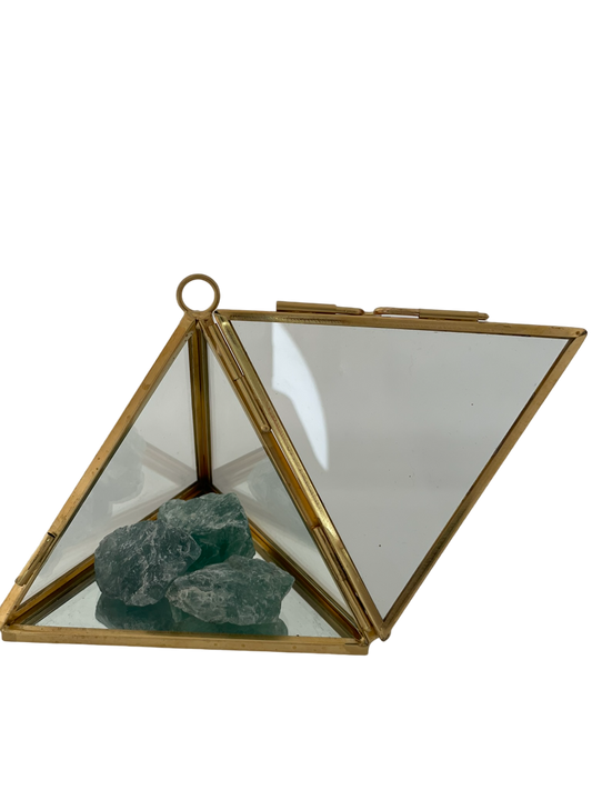 The Alchemistal 'Protection' Pyramid, Green Flourite