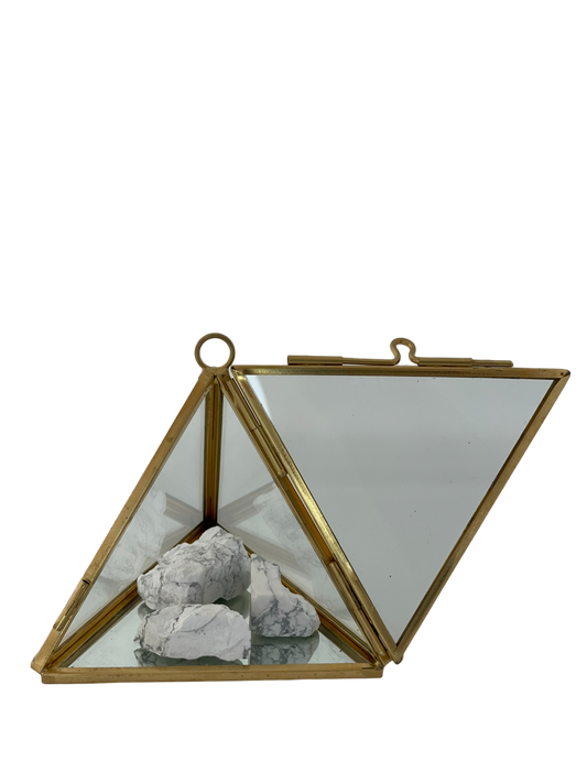 The Alchemistal 'Soothing' Pyramid, Howlite